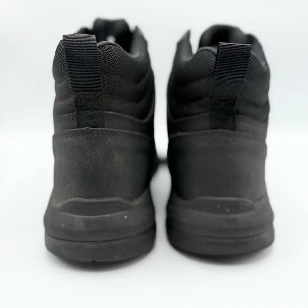 Bogs Shale Mid Glacialgrip WP Black Work Boots - Men’s US 9 / EU 42